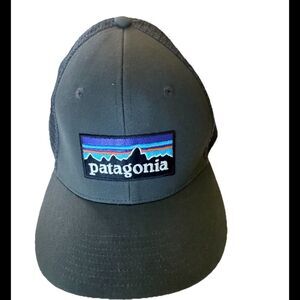Patagonia Forge Grey P-6 Logo LoPro Trucker Hat